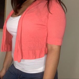 Coral Cardigan